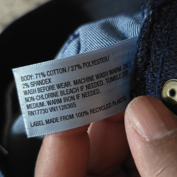 Isabella  Maternity Skinny Dark Wash Maternity Jeans Size 4 - Picture 8 of 8